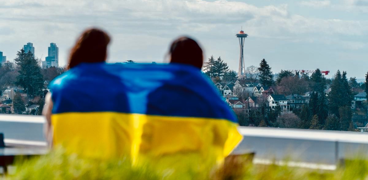 Ukrainians in America banner