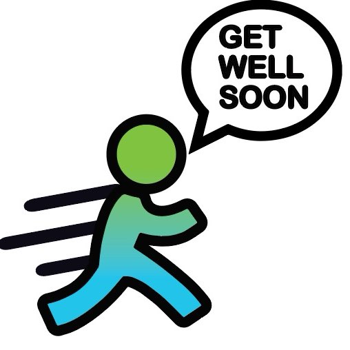 💕Get Well Soon Warriors 🏃🏽 logo