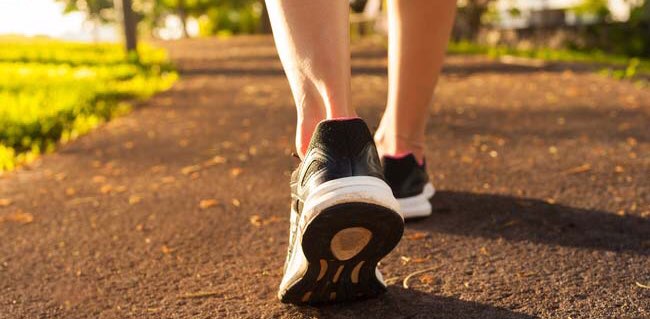 WALK and STAY HAPPY & HEALTHY banner