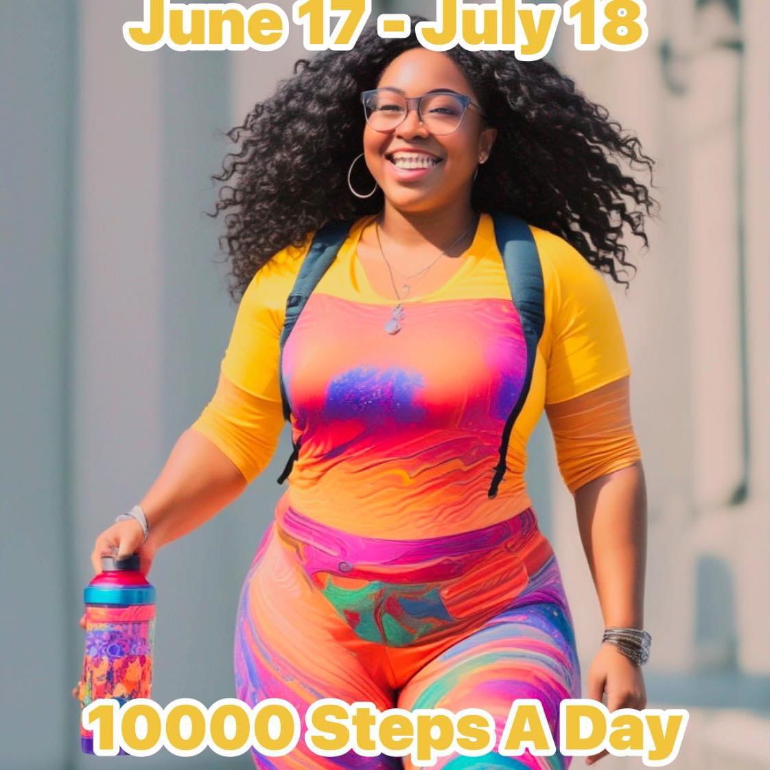 10,000 Steps A Day challenges logo