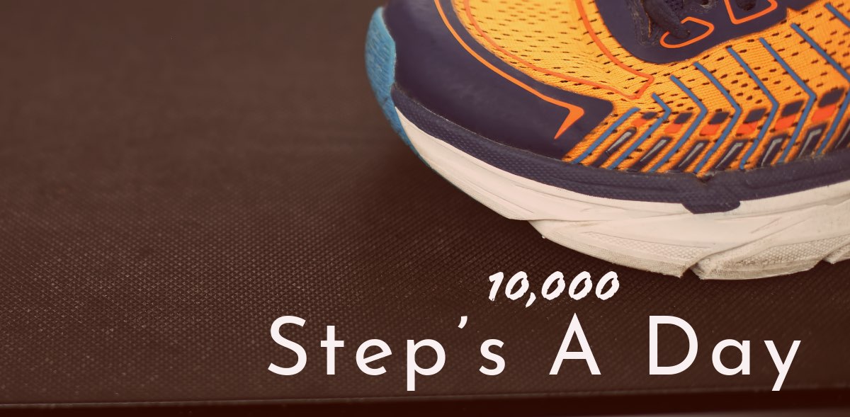 10,000 Steps A Day challenges banner