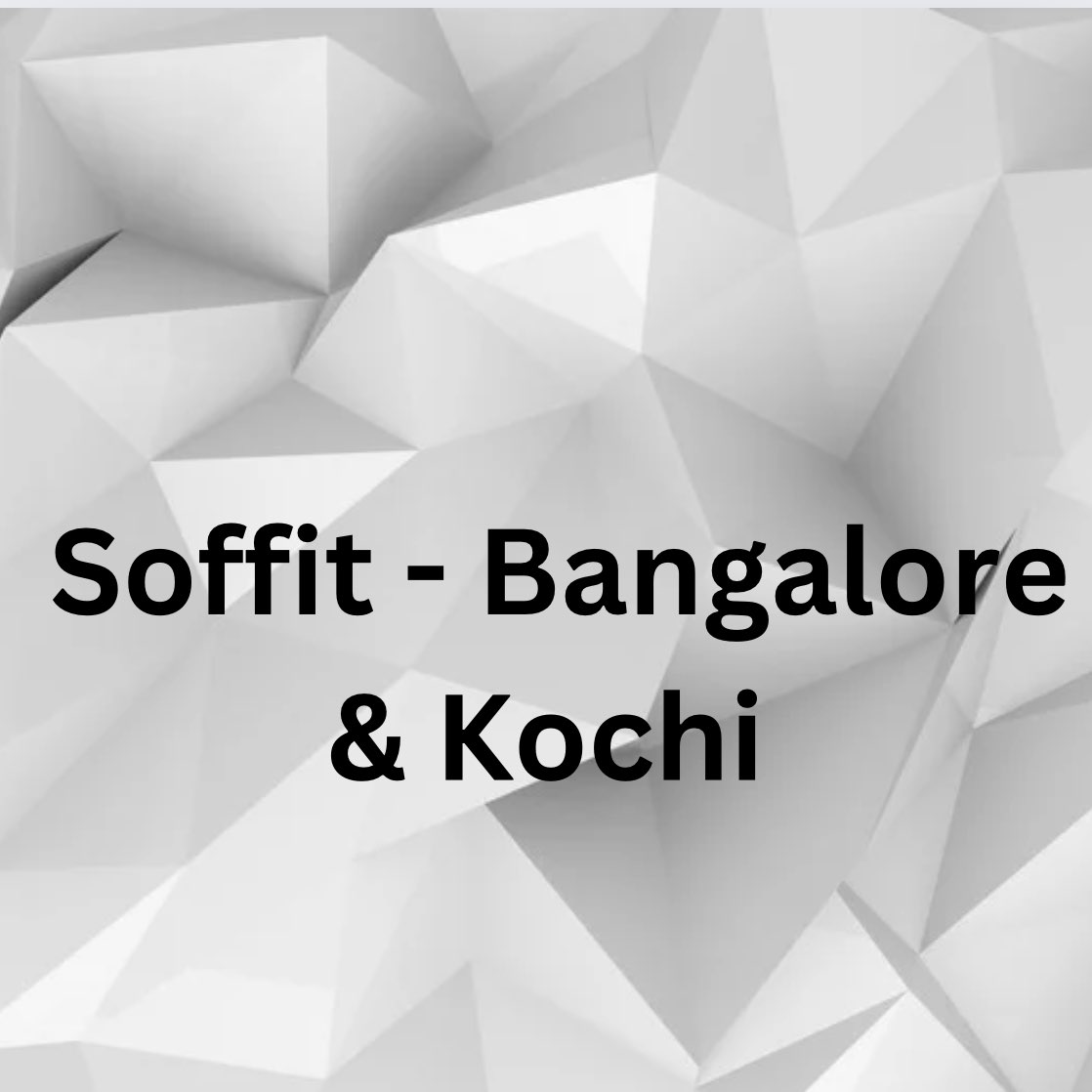 Soffit - Bangalore and Kochi logo