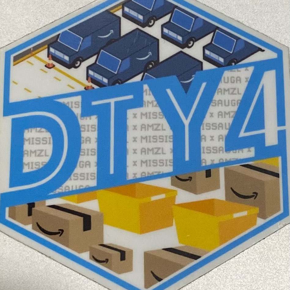 DTY4 Steps Challenge logo