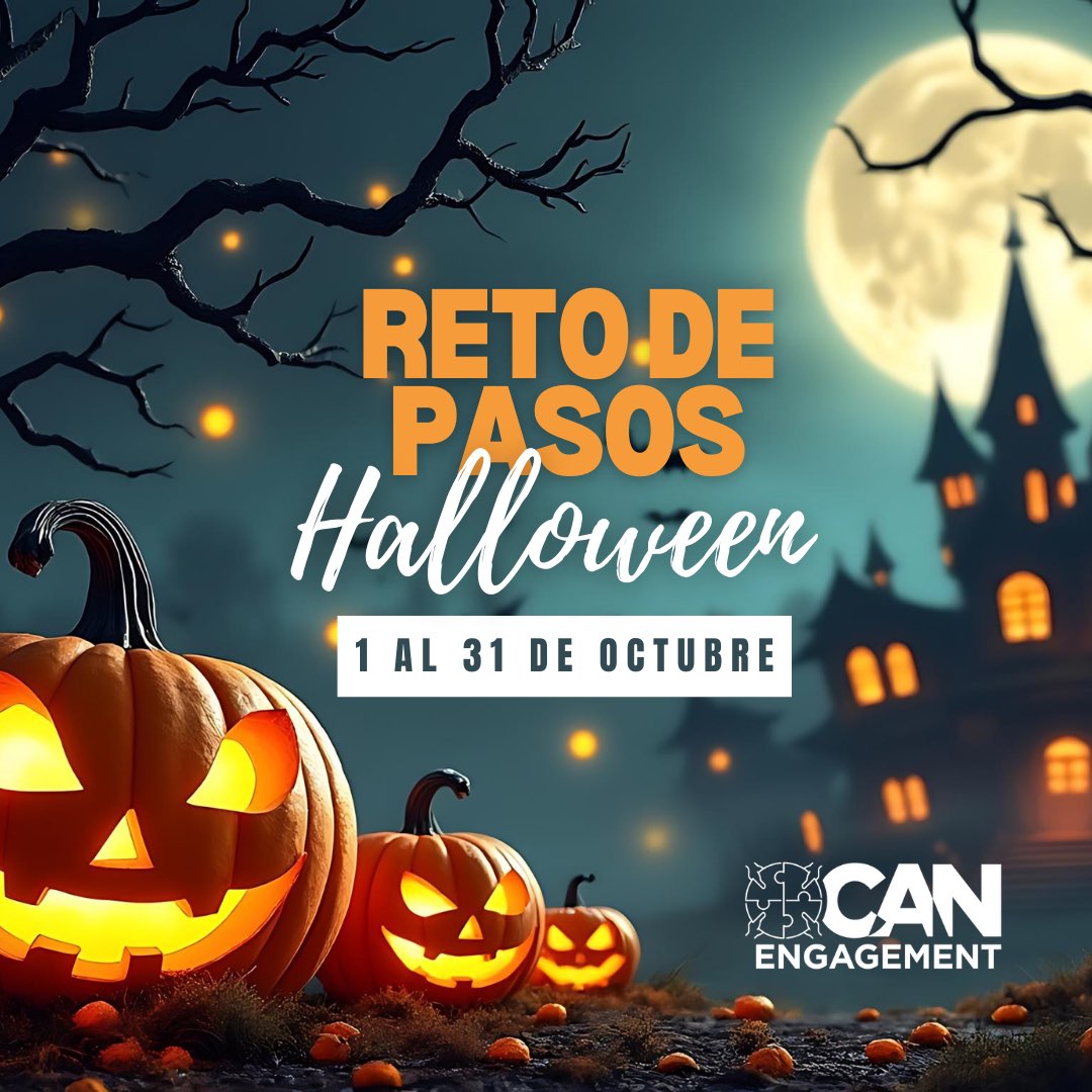 CAN | Reto de Pasos Halloween logo