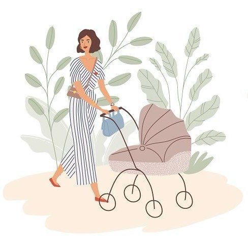 Oktobrēnu/ novembrēnu mammas logo