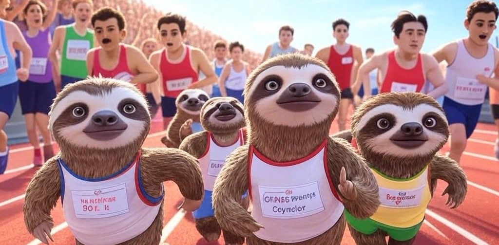 SLOTH CHASERS banner