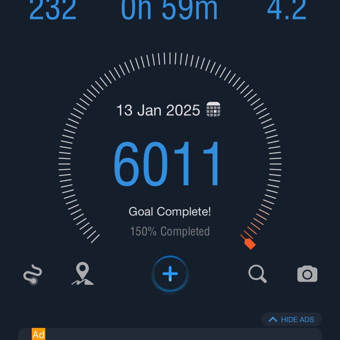 Daily 6k Steps Challenge logo