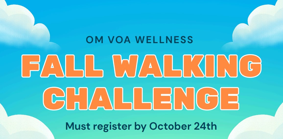 HD VOA Walking Challenge banner