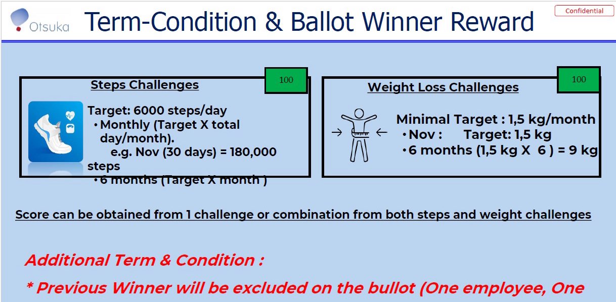 Otsuka_Indonesia Steps Challenge banner