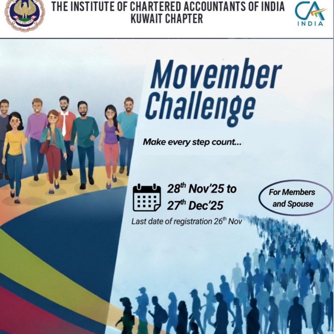 KCICAI Movember 2025 logo