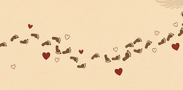 ❤️👣walking by faith👣❤️ banner