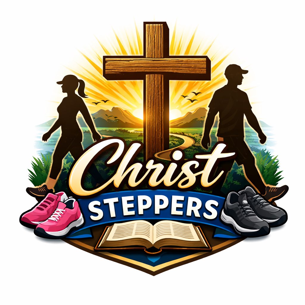 Christ Steppers 🙏🏾 logo