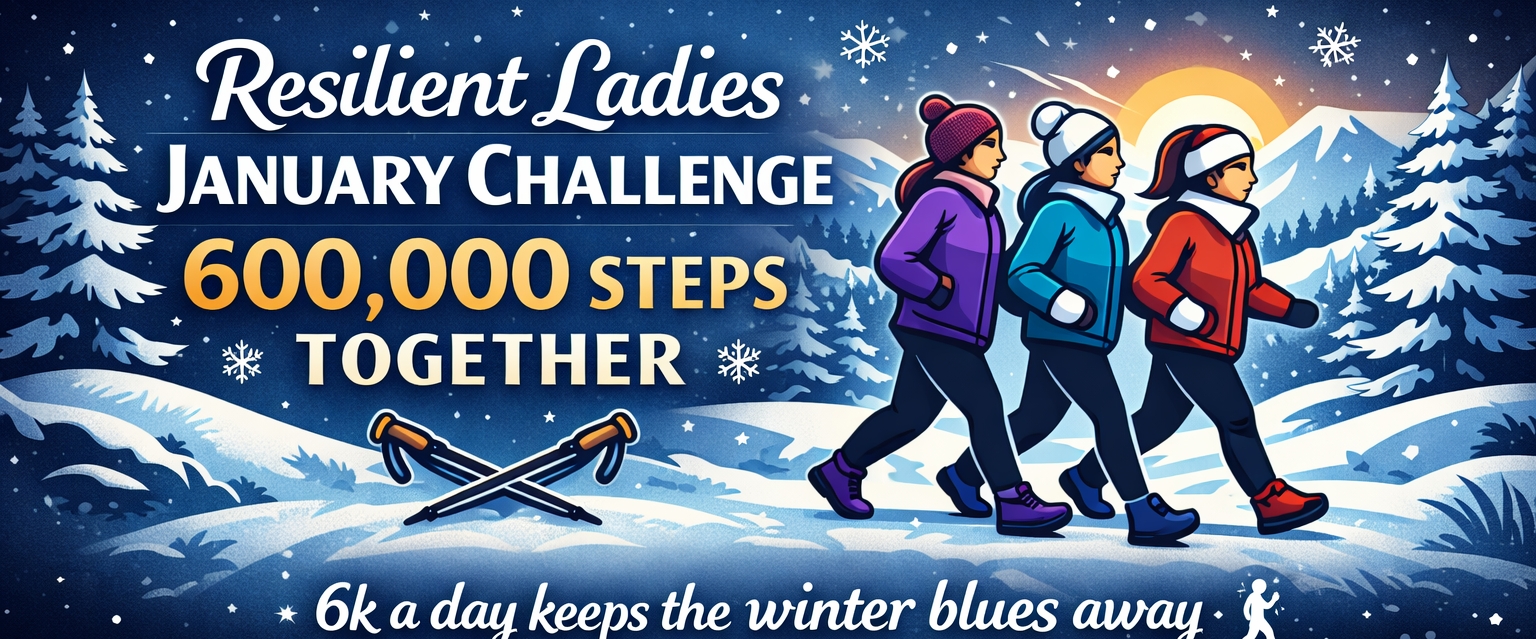 Resilientky be walking 👣 banner