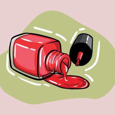 pacing while my nails dry 💅🏼 logo