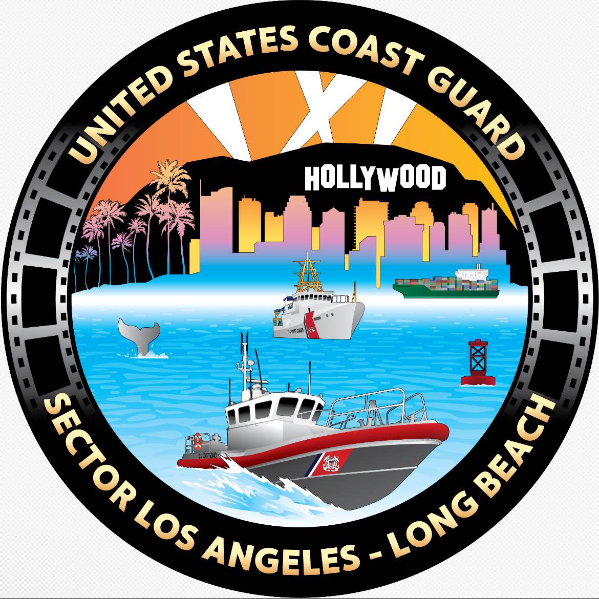 CG Sector LA/LB Morale logo