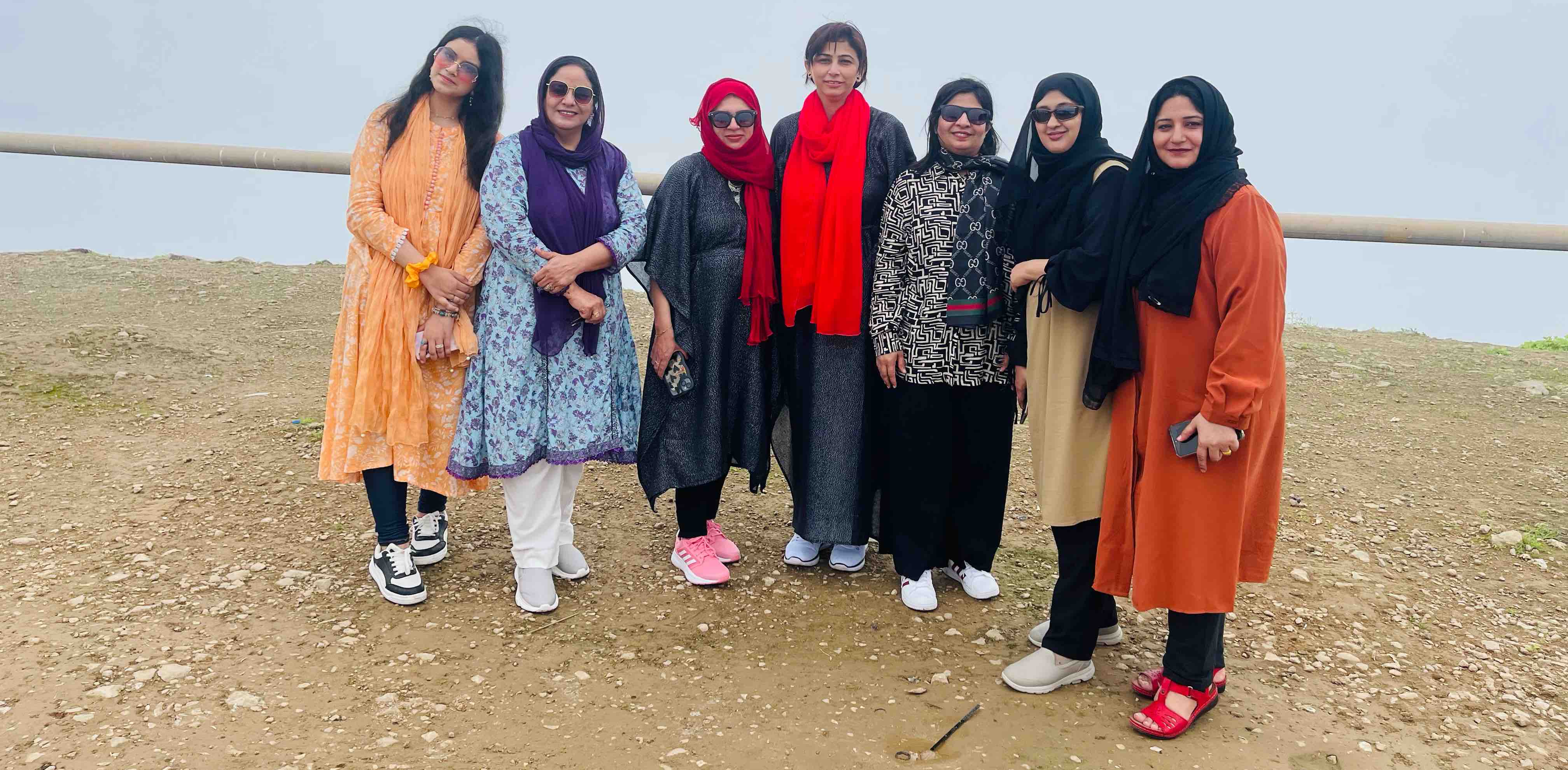 ladies walk counter banner