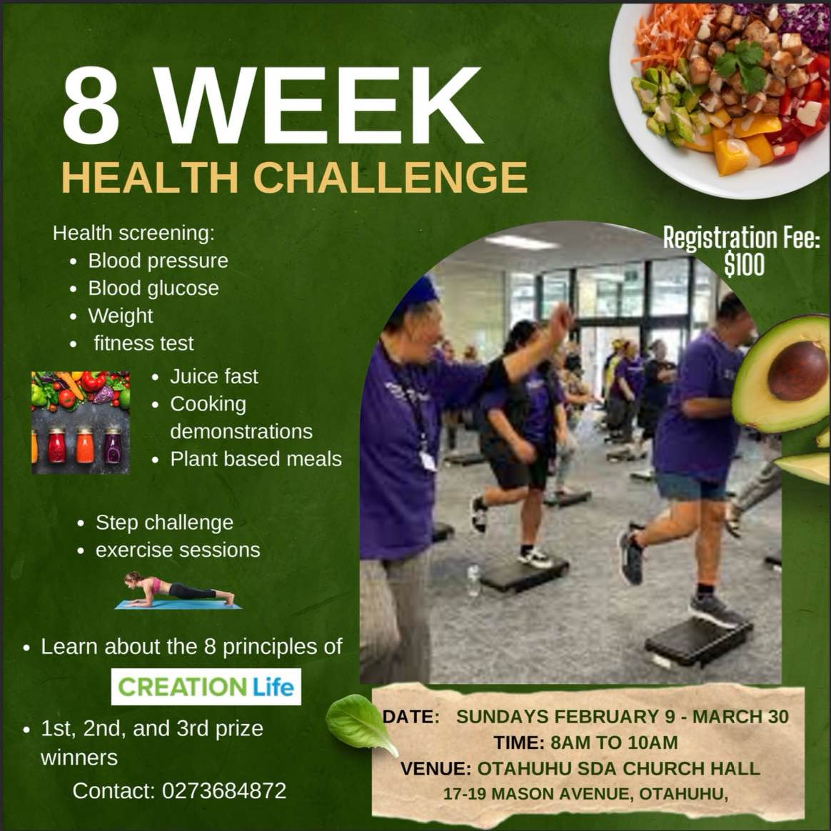 CREATION STEP CHALLENGE 2025 logo