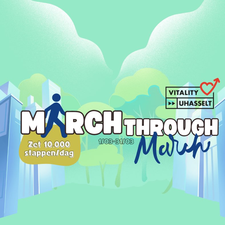 March through march logo