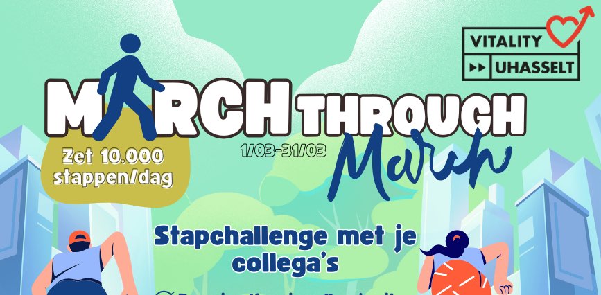 March through march banner