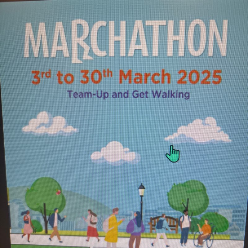 Marchathon 2025 logo
