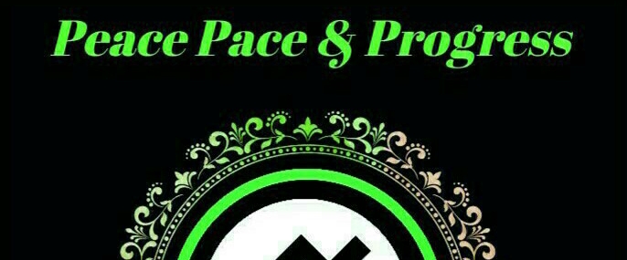 Peace, Pace & Progress banner