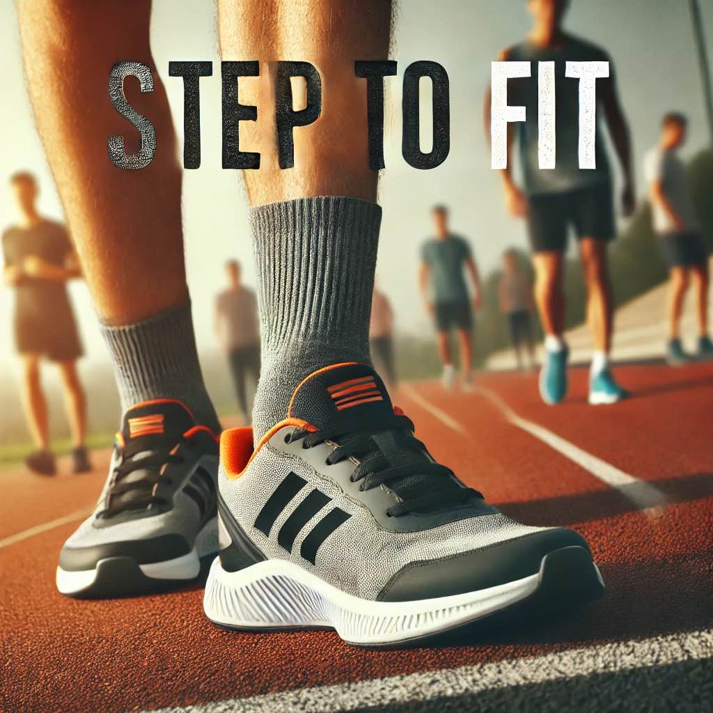 step to fit 🔥 logo