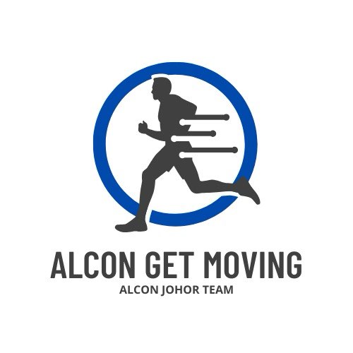 ALCON GET MOVING logo