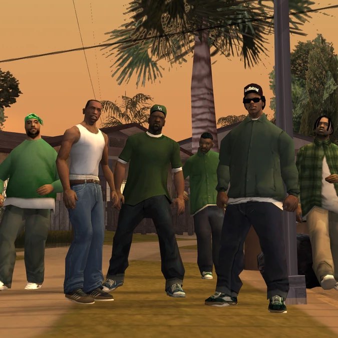 Los Santos running club logo