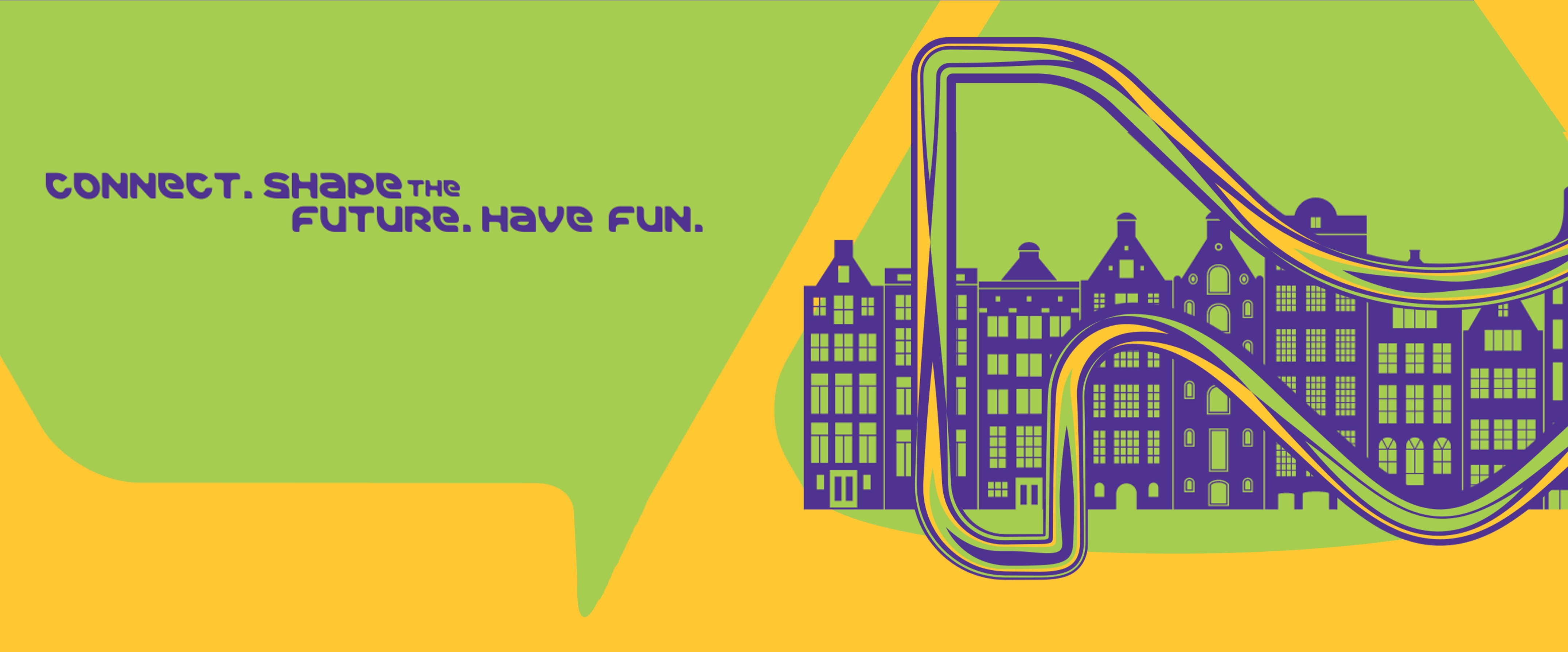 Amsterdam walking & running club banner