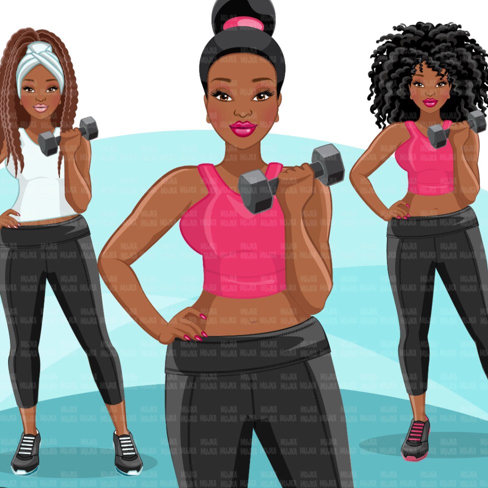 Fit & Fine 💪🏾 logo