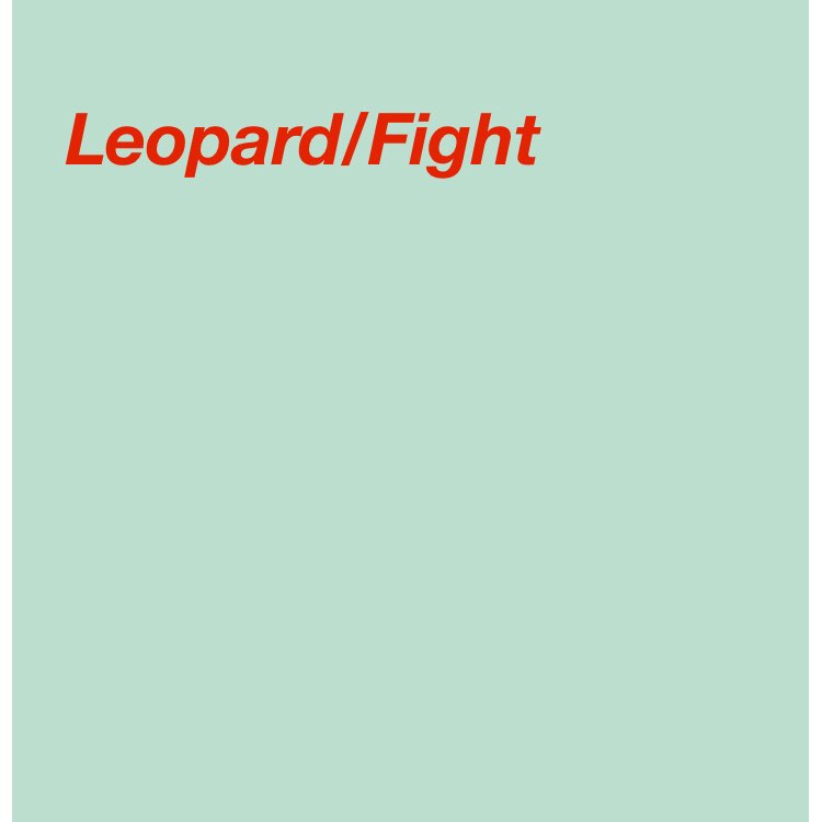 Leopard/Fight logo