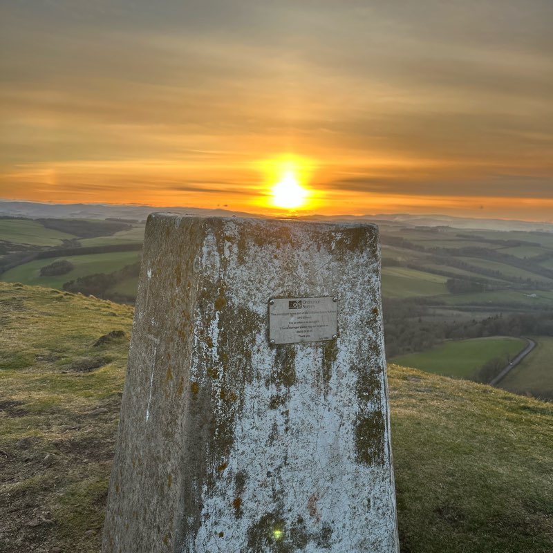 Scottish Borders walks/workout logo