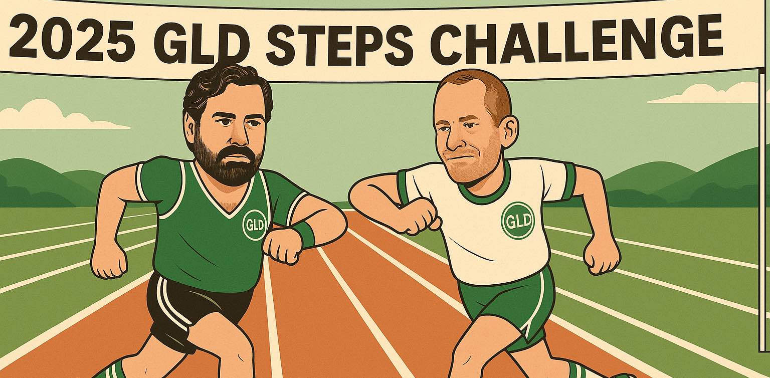GLD Steps Challenge banner