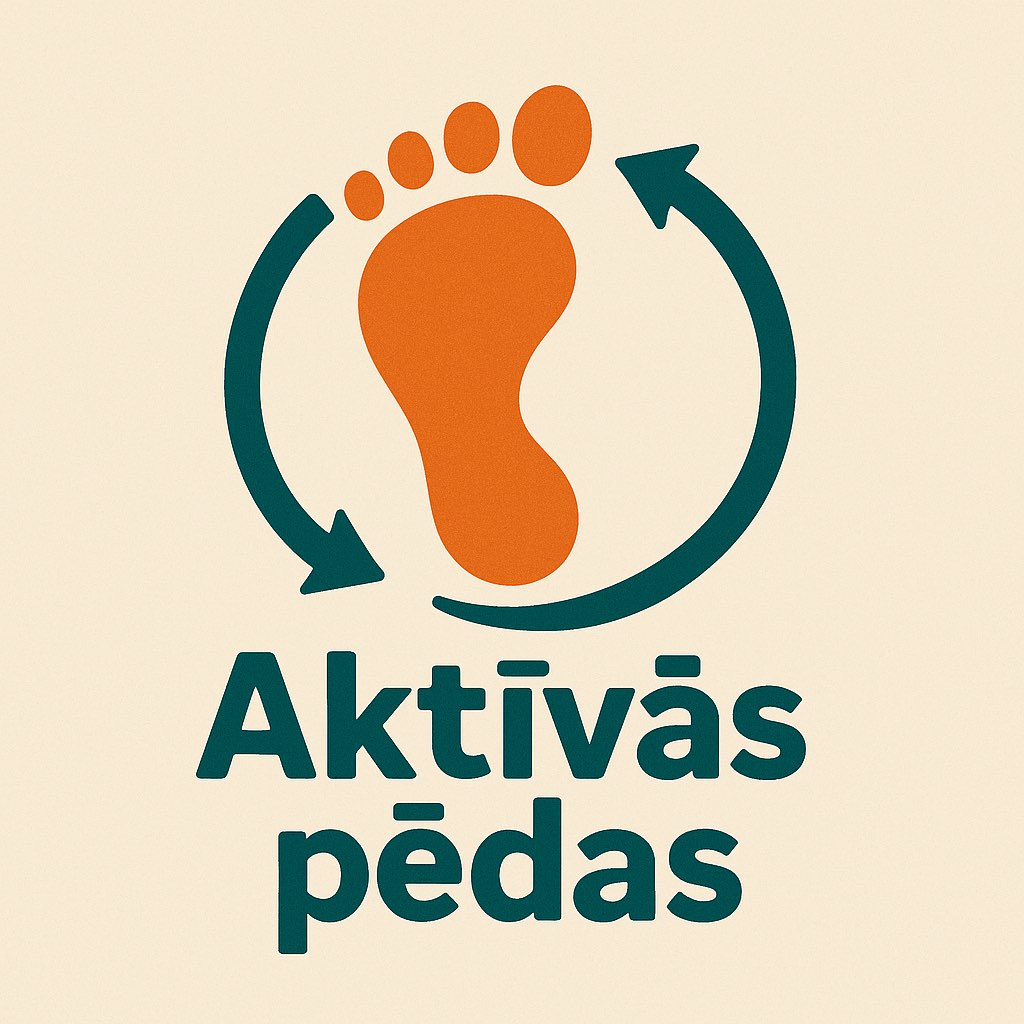 Aktīvās pēdas🚶 logo