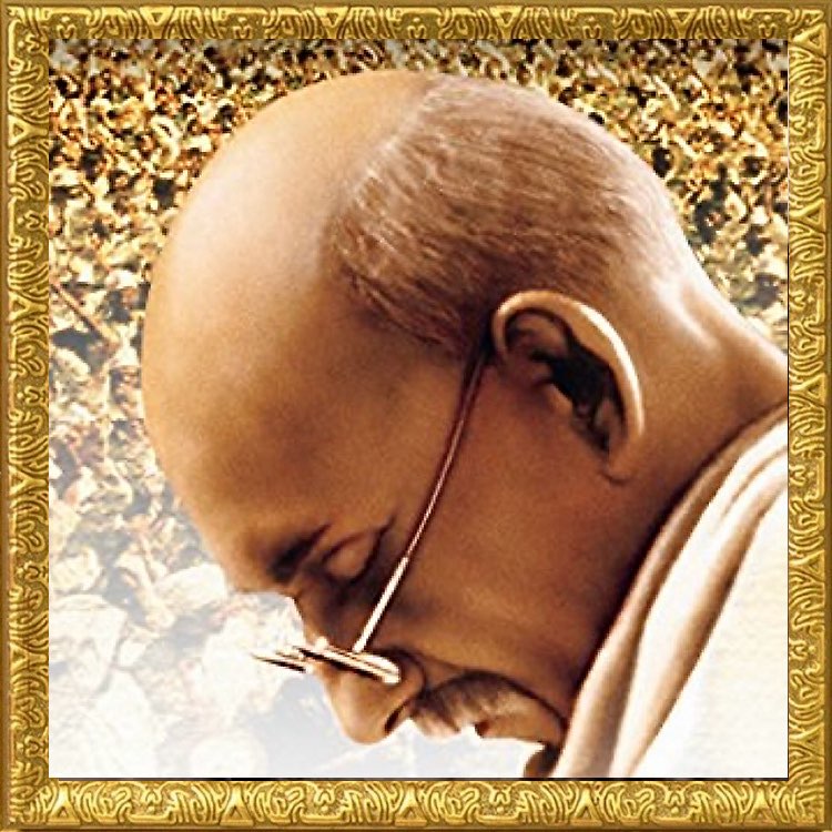 ⛰  Walking with Gandhi  ⛰ logo