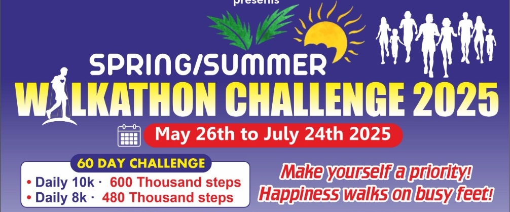 NRIVA ATL Walkathon banner