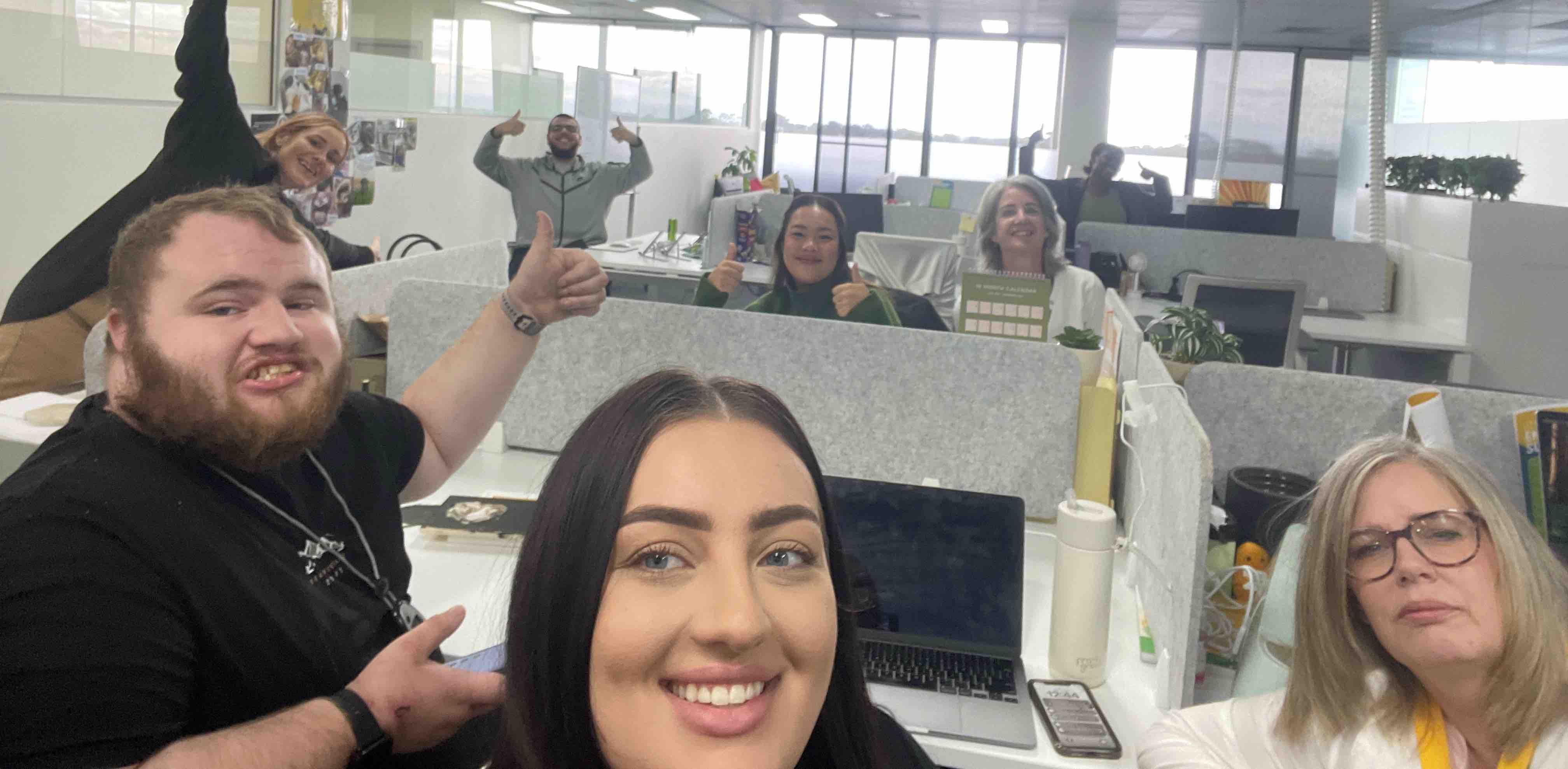 Cass’s step crew banner