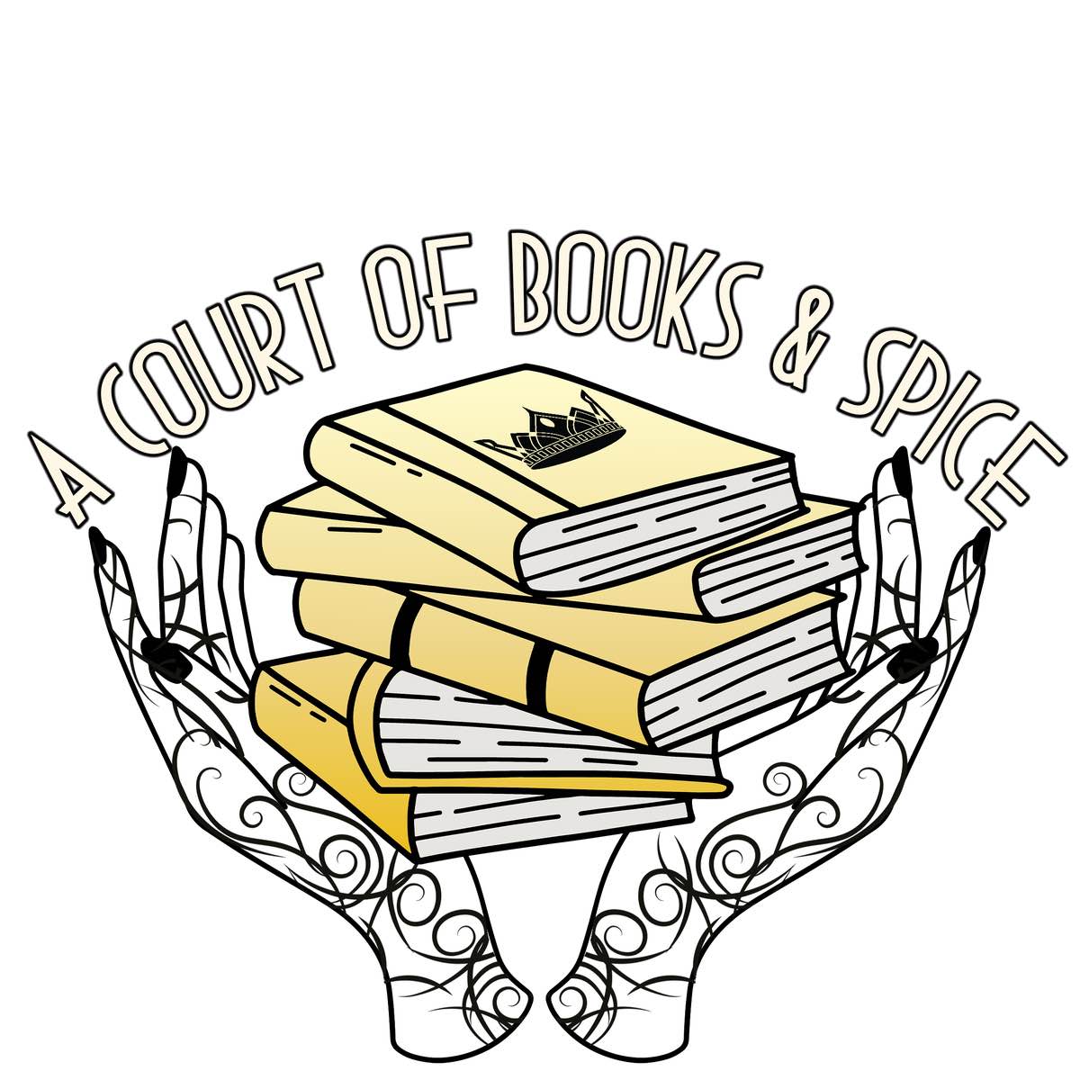 A Court of Books and Steps logo
