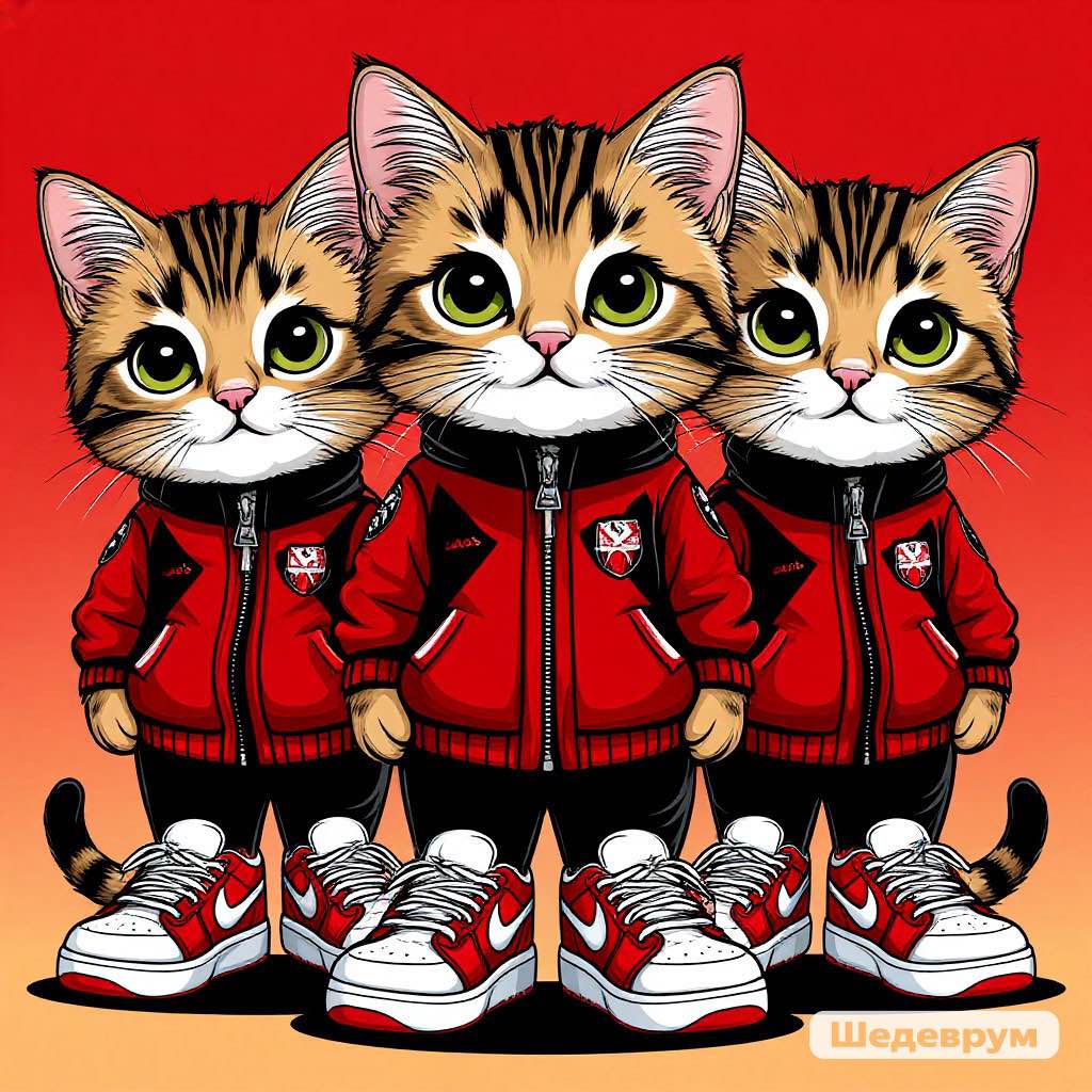 Кроссовочные котики logo