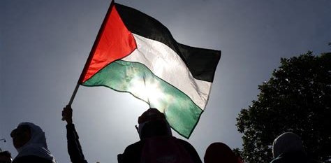 Justice for Palestine banner