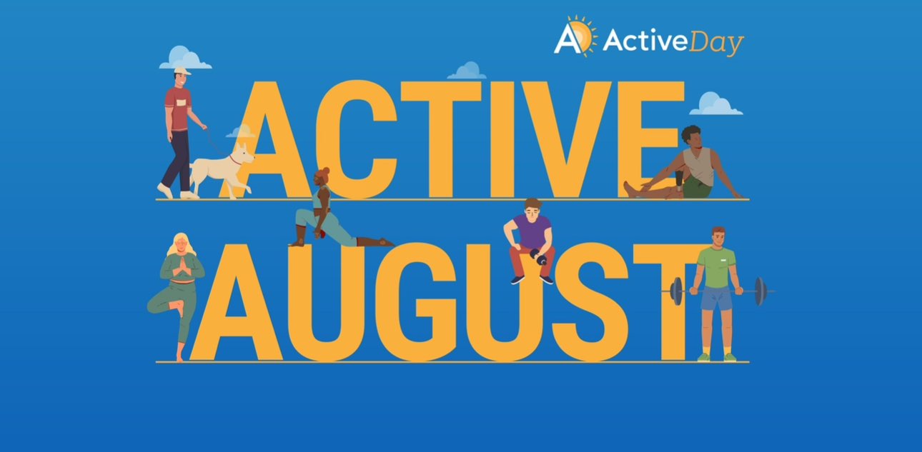Active Day - Active August banner