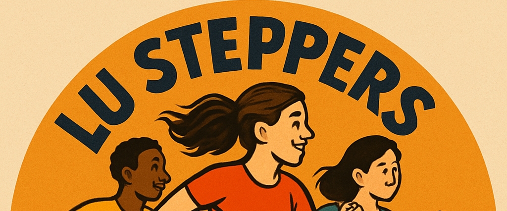 LU Steppers banner