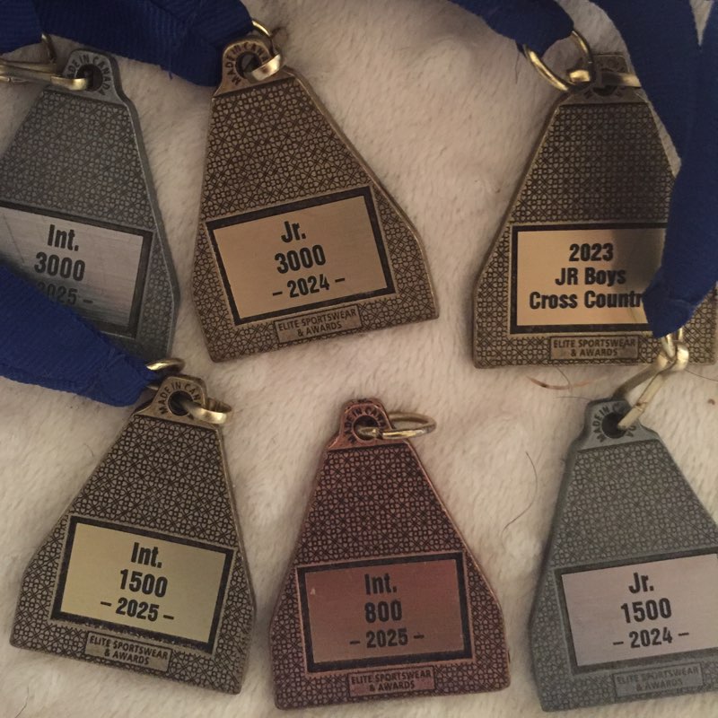 HS/College/Uni XC + TF runners logo