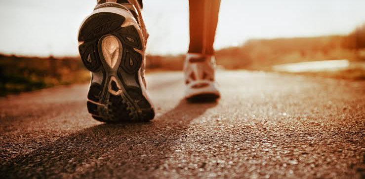 Friends walking club banner
