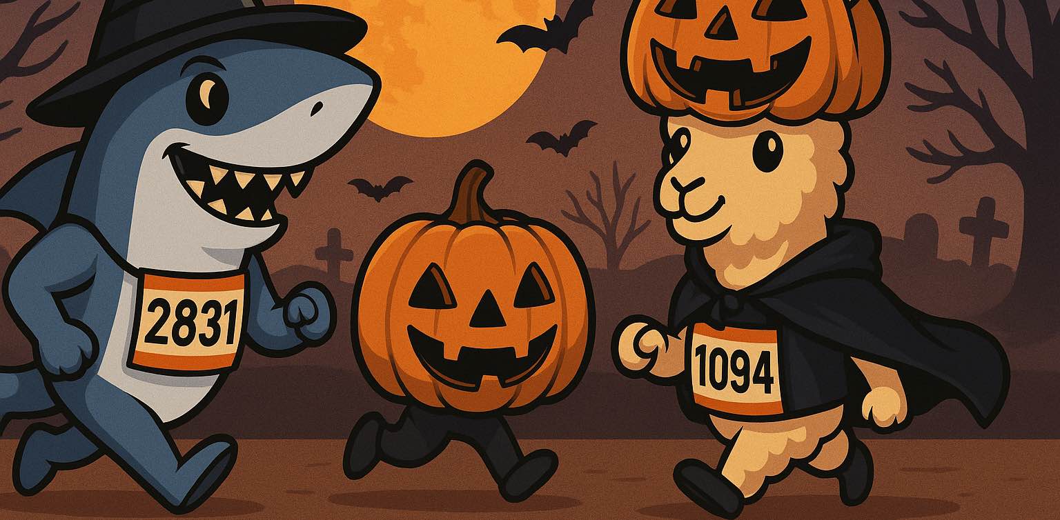 Spooky steppers banner