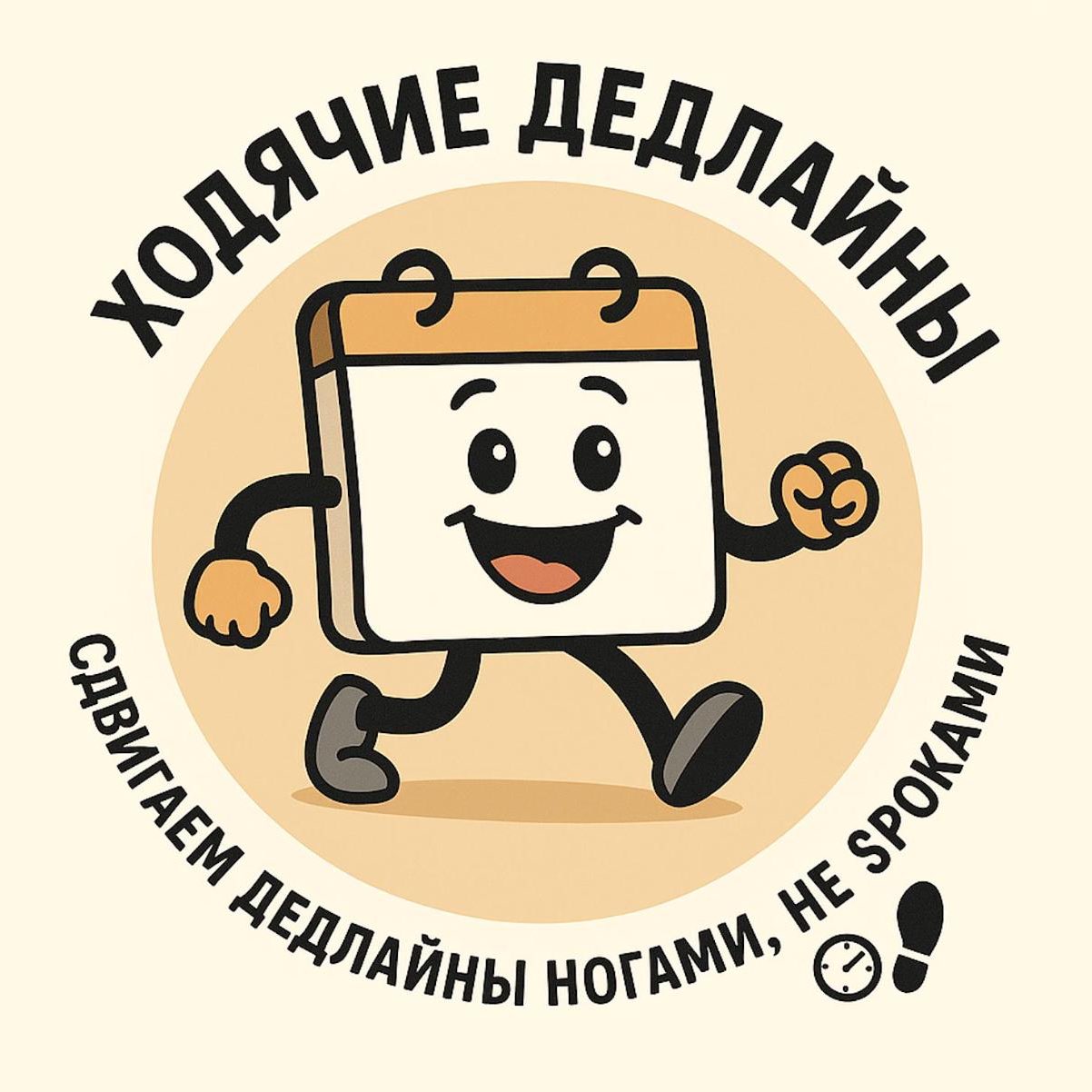 Ходячие дедлайны📆👣 logo