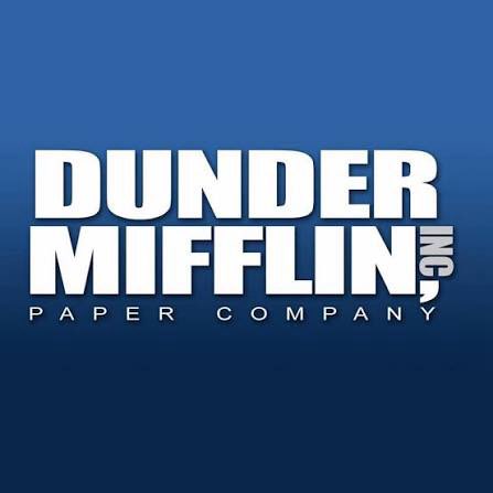 Dunder Mifflin Paper Co. logo