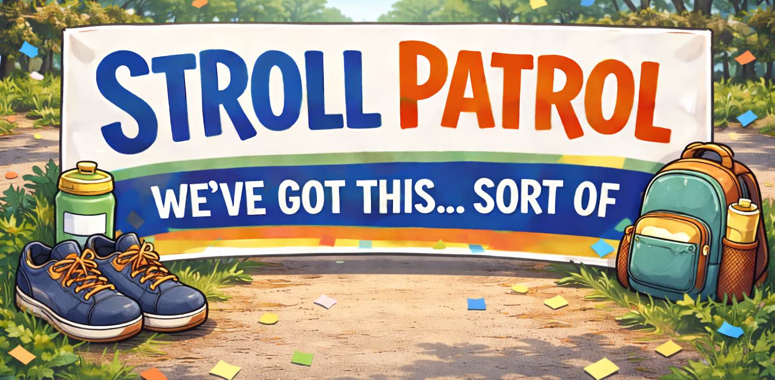 The Stroll Patrol banner