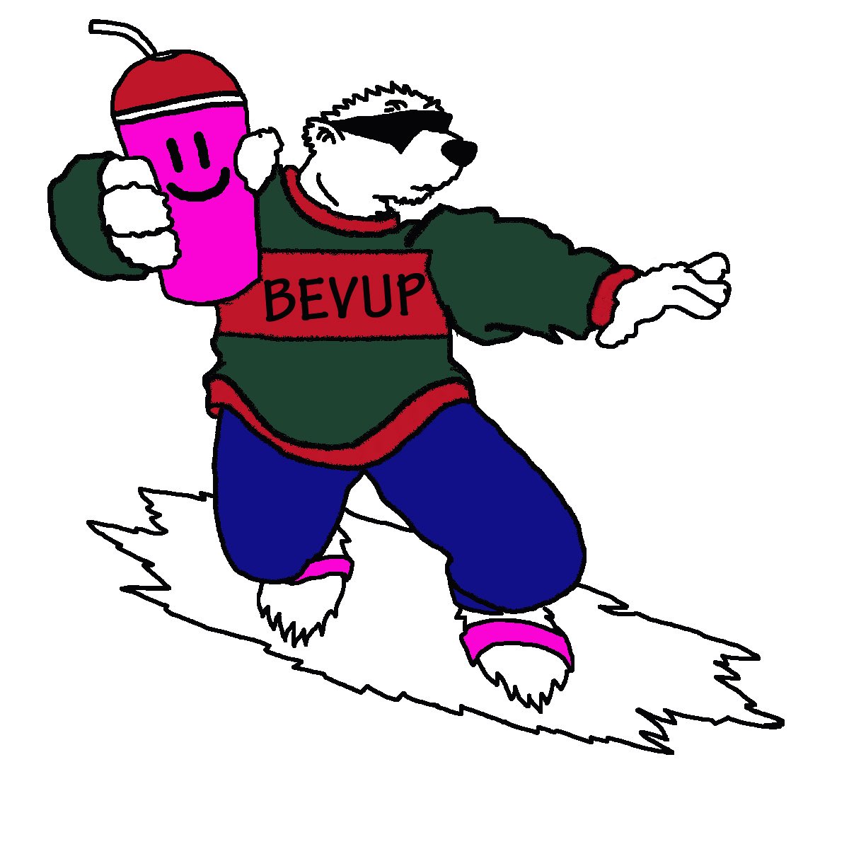 BEVUP HYDRATION CLUB logo
