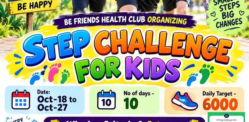 BFS Step Challenge - Kids banner